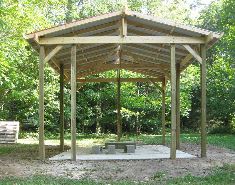 Roofed Shed